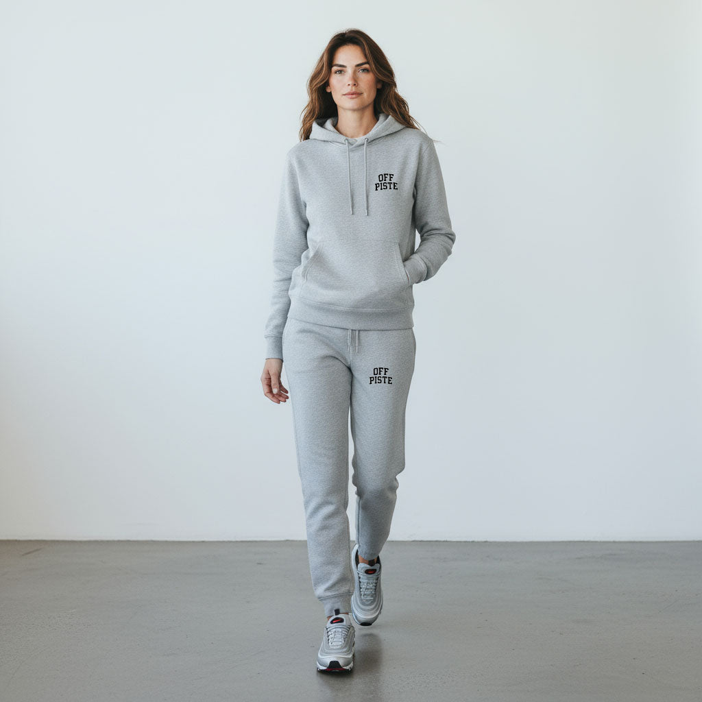 OFF PISTE LOUNGE SUIT GREY BLACK