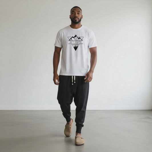 OFF PISTE MOUNTAIN RESORT T SHIRT WHITE