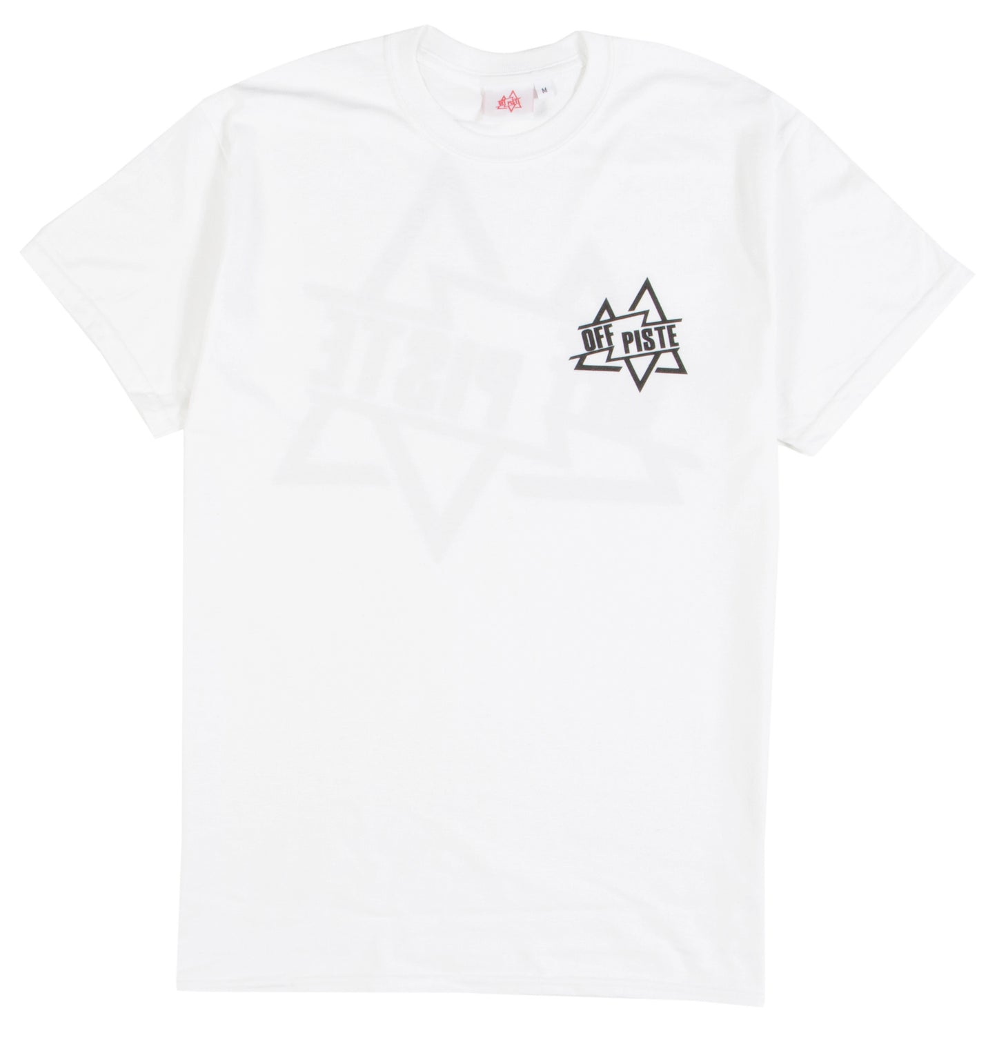 Off Piste Paris Original Back Logo T shirt White